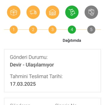 Kargo Teslim Tarihi Sürekli Erteleniyor Ve Müşteri Hizmetlerine Ulaşılamıyor
