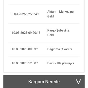 Kargo Teslim Tarihi Sürekli Erteleniyor Ve Müşteri Hizmetlerine Ulaşılamıyor