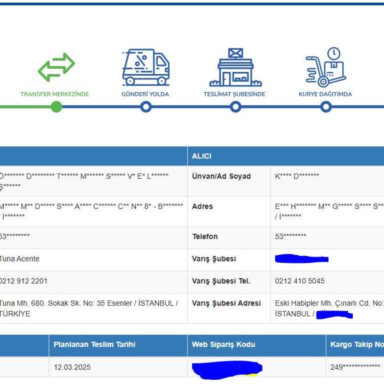 İstanbul İçi Teslimatta Büyük Gecikme