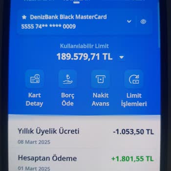 Yıllık Üyelik Ücreti İadesi Ve Kredi Kartı İptali Talebi