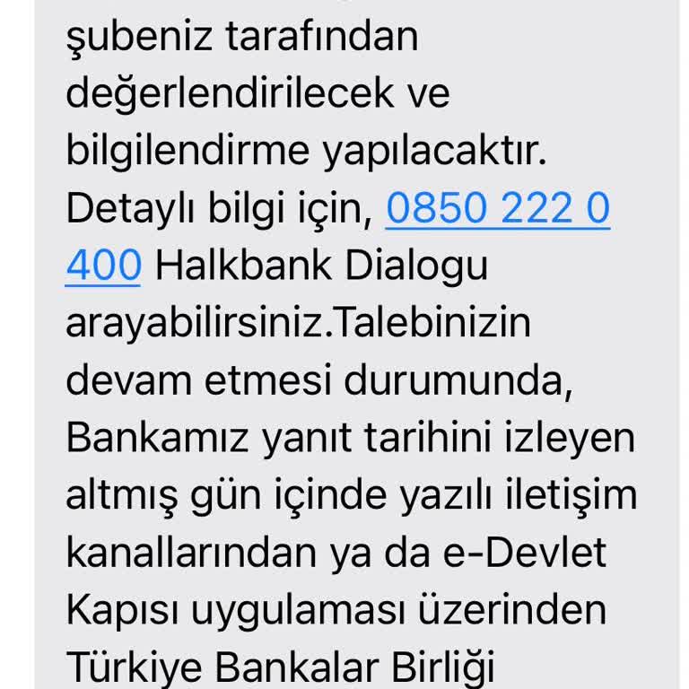 Halkbank'ta Kapanmayan Hesap Sorunu