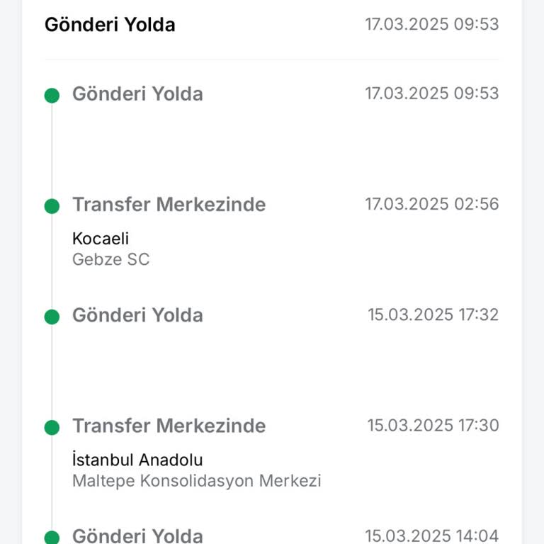 Kargo Teslimatında Plansız Gecikme Sorunu