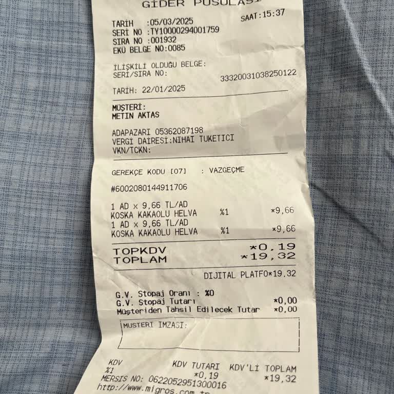 Migros İade Sürecinde Eksik Para Yüklemesi Sorunu