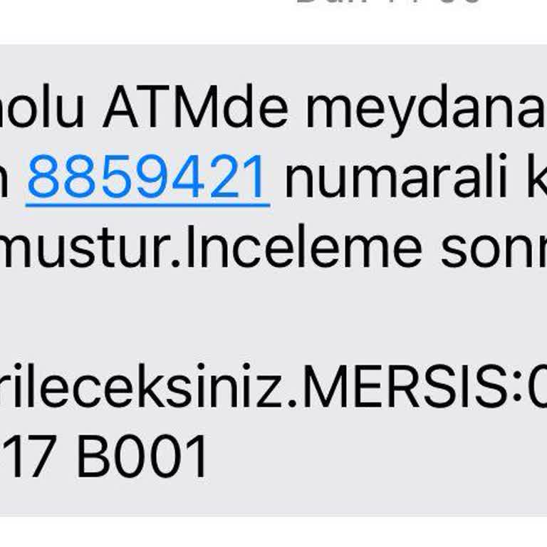 ATM'de Kalan Para İadesi Sorunu