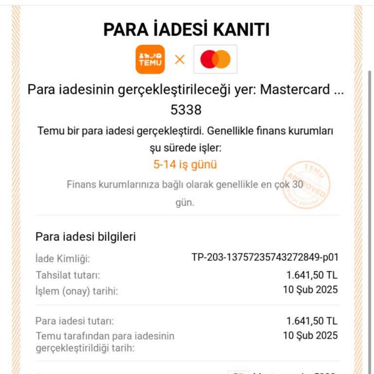 İade Sürecinde Yaşanan Sorunlar Ve Canlı Destek Yanıtları