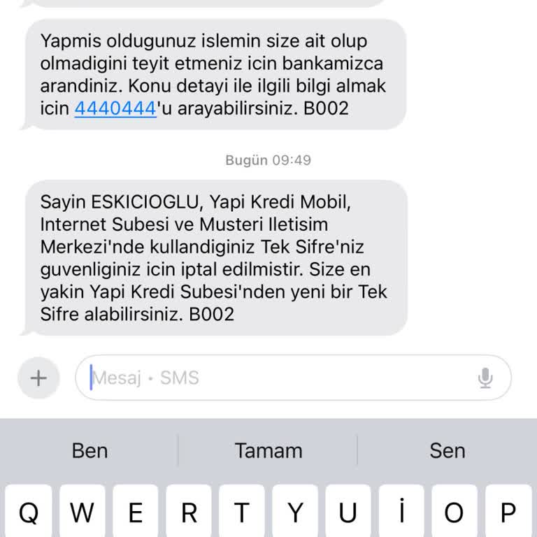 Hesap İşlemlerimde Keyfi Blokaj Sorunu