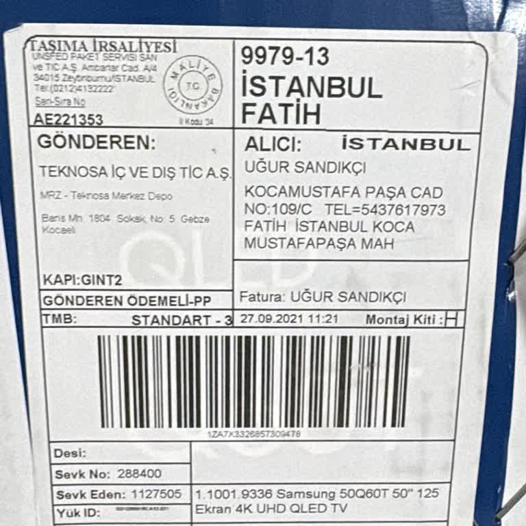 Samsung TV'nin Beklenmedik Kararma Sorunu