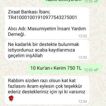 Bağış Belgeleri Ve Videoları İçin Yanıt Bekliyoruz