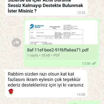 Bağış Belgeleri Ve Videoları İçin Yanıt Bekliyoruz