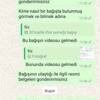 Bağış Belgeleri Ve Videoları İçin Yanıt Bekliyoruz