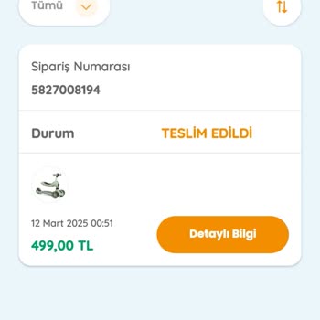 Ebebek'ten Aldığım Scooter Ve İade Sorunu