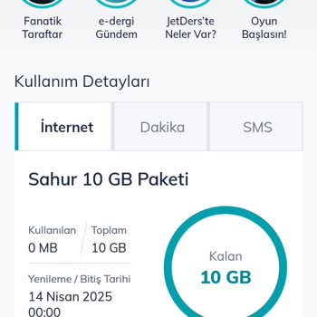 Sahur Kampanyasında Hediye İnternet Sorunu