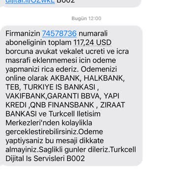 Kullanmadığım Hizmet İçin Haksız Faturalandırma