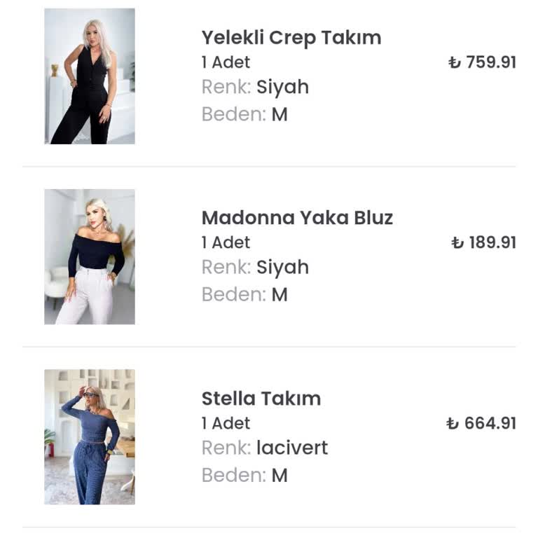 Eksik Gönderilen Sipariş Ve İletişim Sorunu