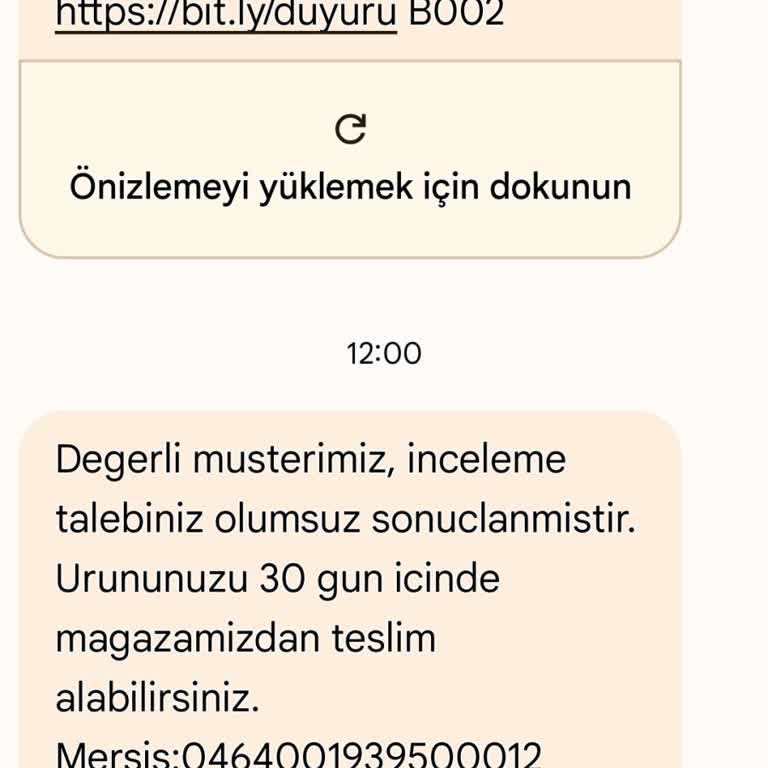 Hotiç Botumun İlk Kullanımda Sorun Çıkarması Ve İade Talebimin Reddedilmesi
