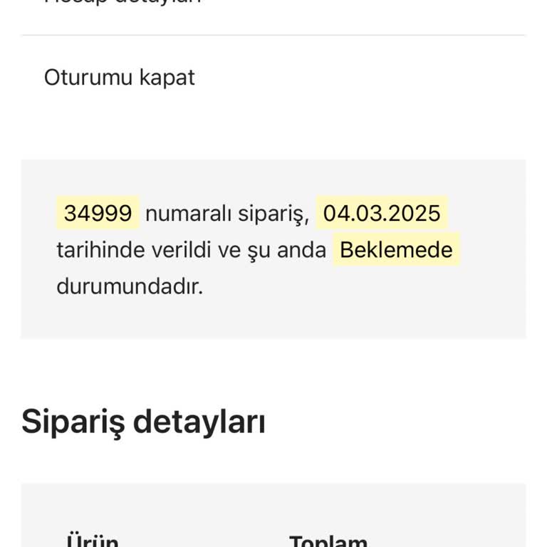 Kargo Gecikmesi Ve Müşteri Hizmetleri Sorunu