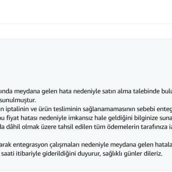 Amazon Ve Satıcı Arasında Kalan Müşteri