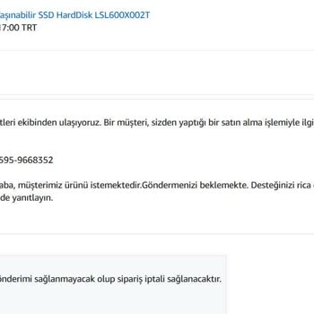 Amazon Ve Satıcı Arasında Kalan Müşteri