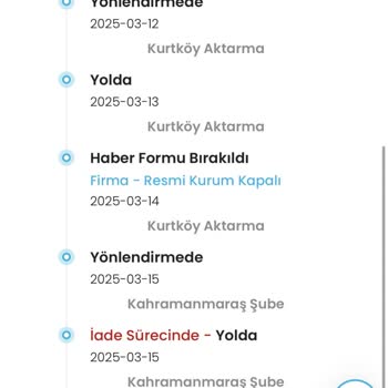 Yanlış Yönlendirme Yüzünden Kargom Kayboldu