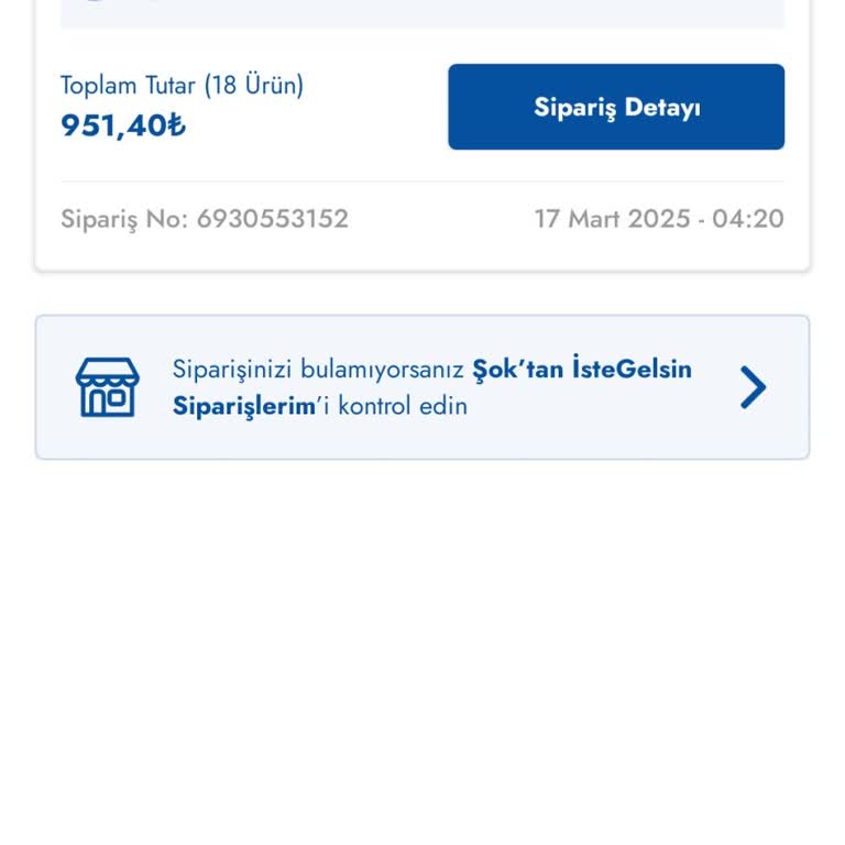 Ödeme Aldılar Ama Siparişimi Uzak Diye Getirmediler