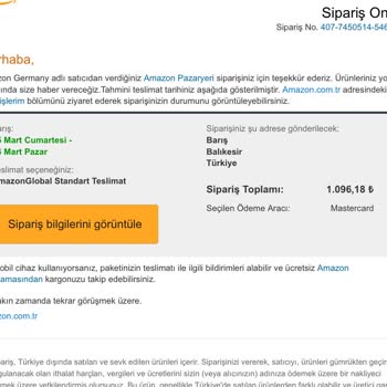 Sipariş Ve İade Sorunları