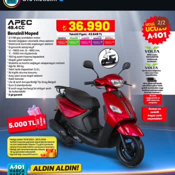 A101 Marketinden Aldığım Motorun Hediye Çeki Ve Evrak Sorunu