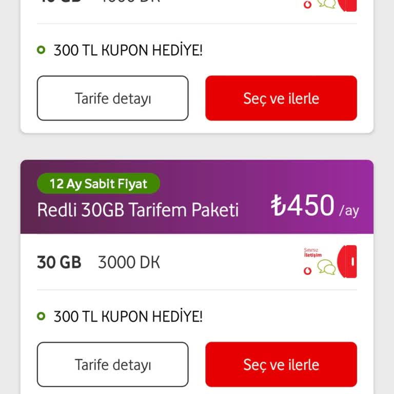 Vodafone Tarife Yenileme Şoku: Fahiş Fiyat Artışı