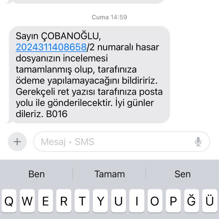 Değer Kaybı Başvurusu Red Edildi, Mağduriyet Yaşıyorum