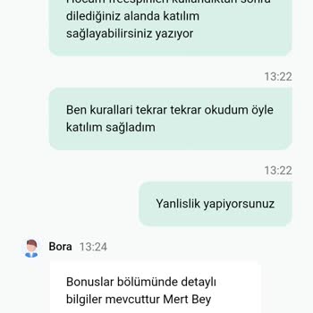 Bonus Kazancı Hüsranla Sonuçlandı