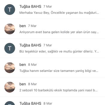 Eksik Gönderilen Cipsler Ve Yanıltıcı Kargo Bilgisi