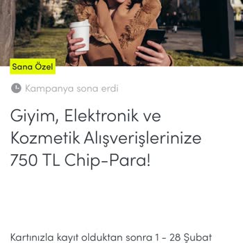 Kampanya Chip Para Hakkında Yanıltıcı Bilgilendirme