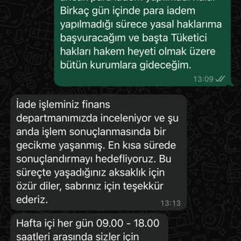 İade Edilen Ürün İçin 1 Aydır Para İadesi Bekleniyor