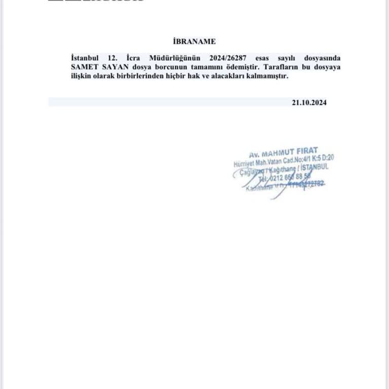 Ödenmiş Borç İçin Devam Eden İcra Dosyası Sorunu