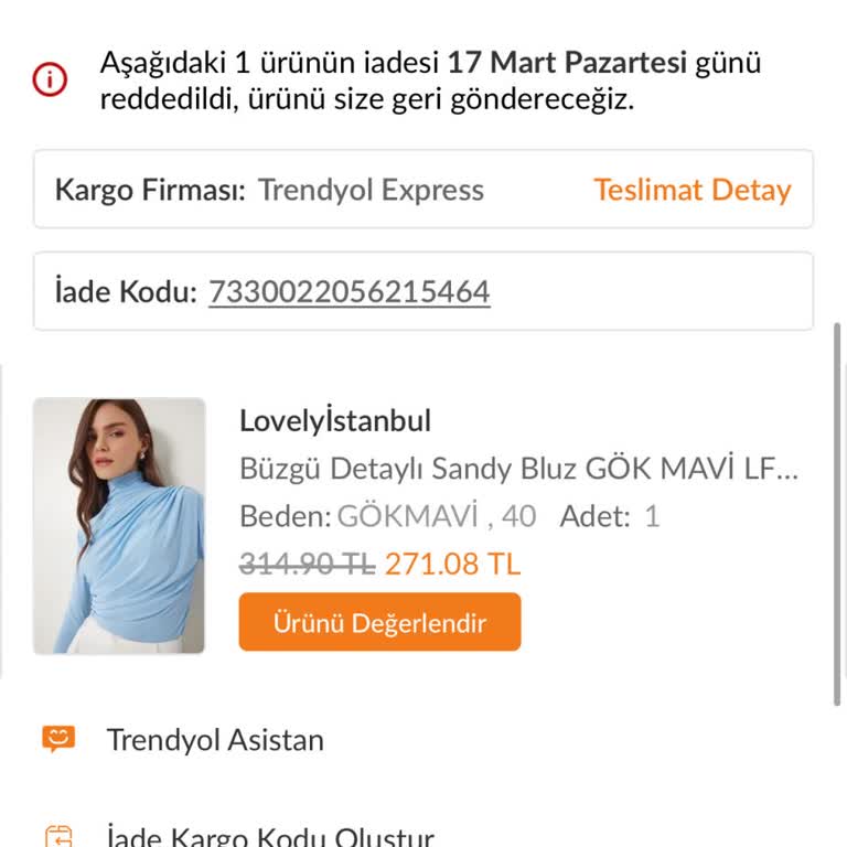 İade Sürecinde Leke İddiasıyla Karşılaştım