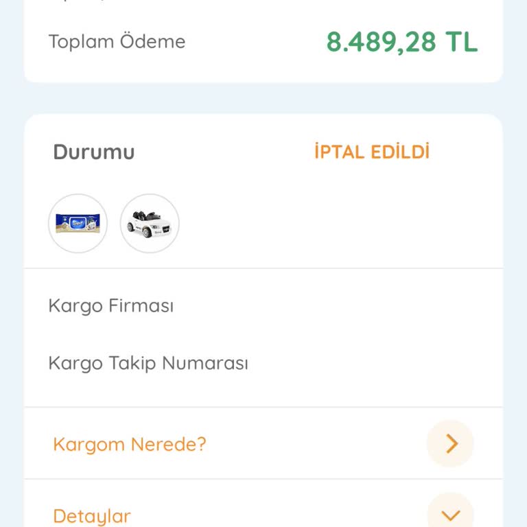 İade Edilmeyen Ürün Bedeli Ve Geciken Müşteri Hizmetleri