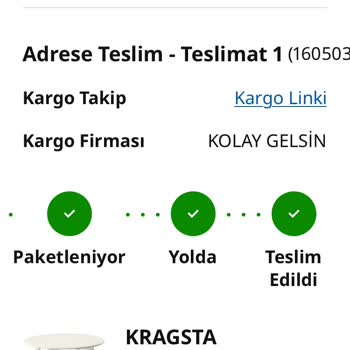 IKEA Kırık Sehpa Ayağı Ve İletişim Sorunları