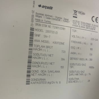Arçelik Buzdolabı Ve Çamaşır Makinesi Sorunları