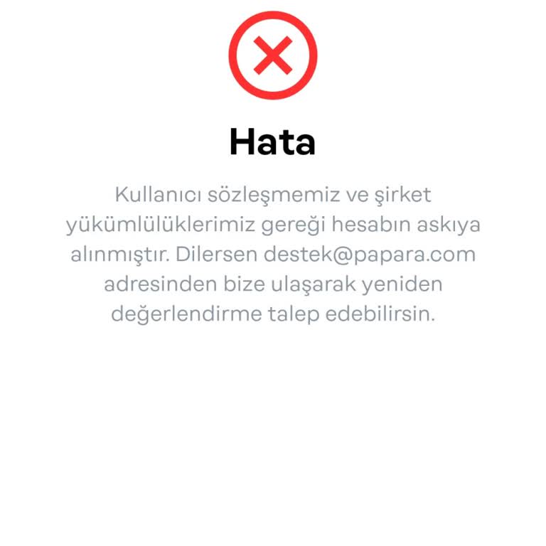 Papara Hesabım Çalındı: Acil Yardım Talebi