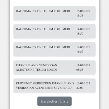 Kuryenet Teslimat Sorunu: Evde Olmama Rağmen Kartım Teslim Edilmedi