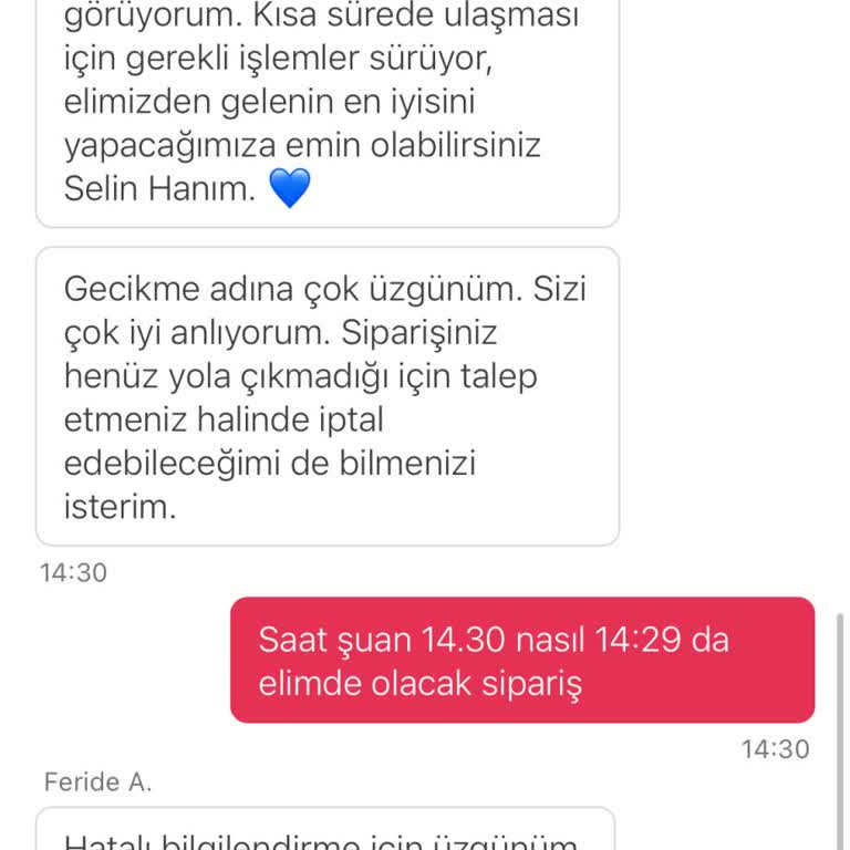 Yemeksepeti'nde Sürekli Geciken Siparişler Ve İlgisiz Destek Ekibi