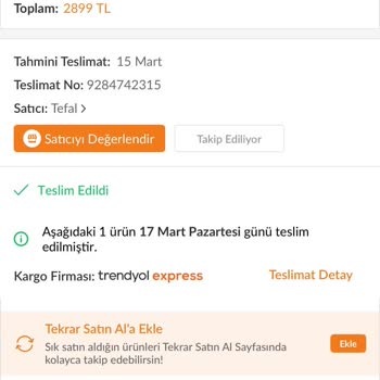 Tefal Tencerede Hayal Kırıklığı