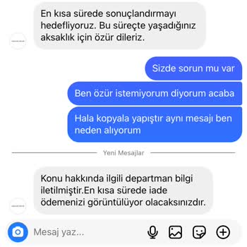 İade Sürecinde Yaşanan Gecikme Ve İlgisizlik Sorunu