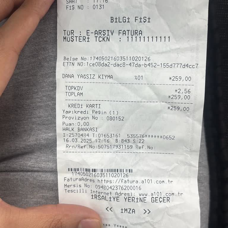 A101'de İptal Edilemeyen İşlem Ve İlgisizlik