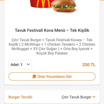 Eksik Tavuk Siparişi Hayal Kırıklığı