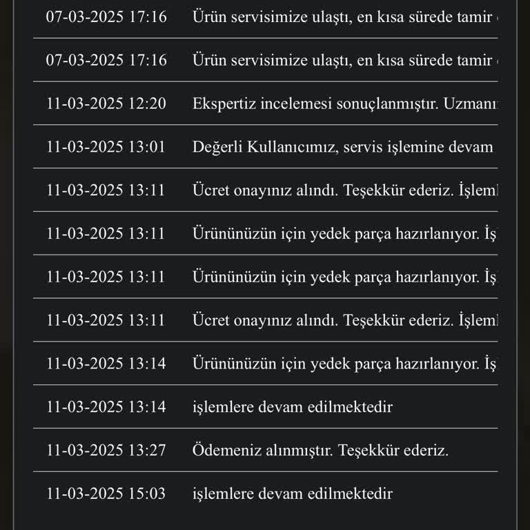 Monster Servisinde Geciken Tamir Süreci