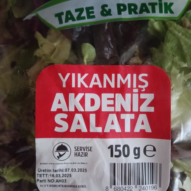 Getir Market'te Tarihi Geçmiş Ürün Ve Yetersiz Çözüm