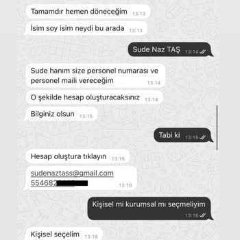 WhatsApp'tan Gelen Şüpheli İş Teklifiyle Yaşanan Endişe