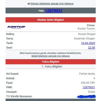 Otobüs Hareket Saatinde Değişiklik Mağduriyeti