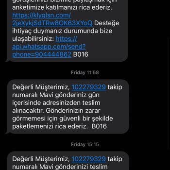 Kargo İadesi İçin Bekleyiş Ve Ulaşılmaz Müşteri Hizmetleri