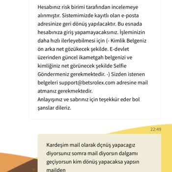Yatırım Platformunda Haksız Üyelik Askıya Alınması Ve İletişim Sorunları
